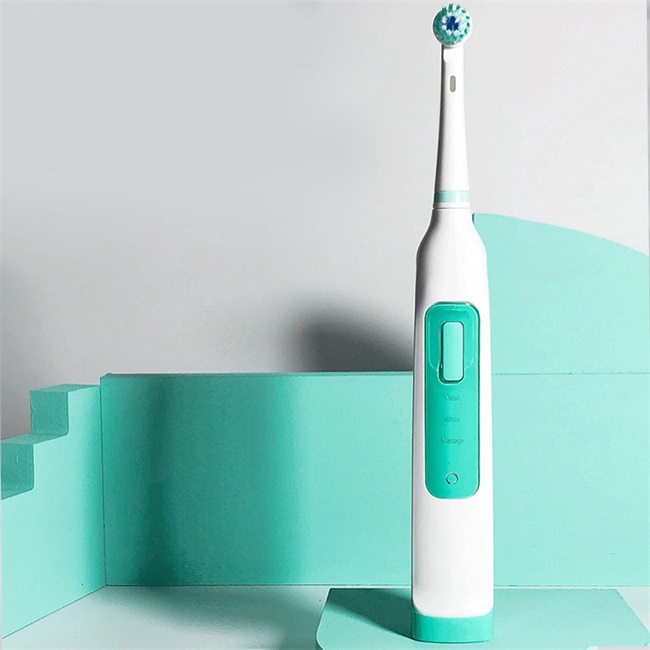Беспроводная перезаряжаемая Ультразвуковая электрическая зубная щетка для отбеливания зубов с синим светом