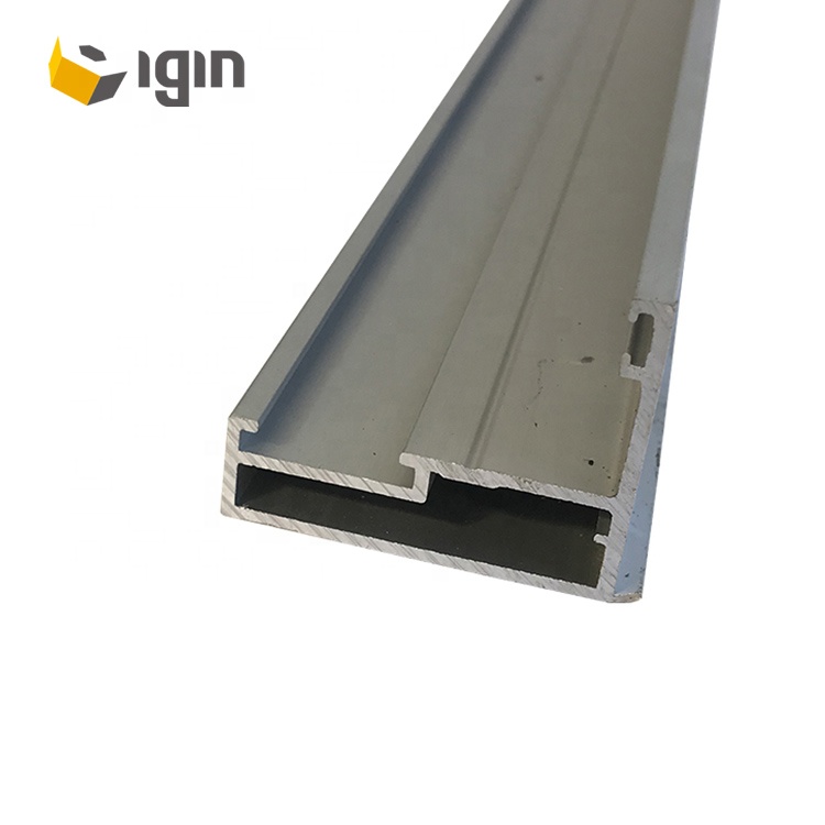 الإطار المخفي موحد انعكاس زجاج حائط ساتر لوحة إضاءة Led للخزانة الألومنيوم الشخصي ل 6 مللي متر الزجاج الرفوف