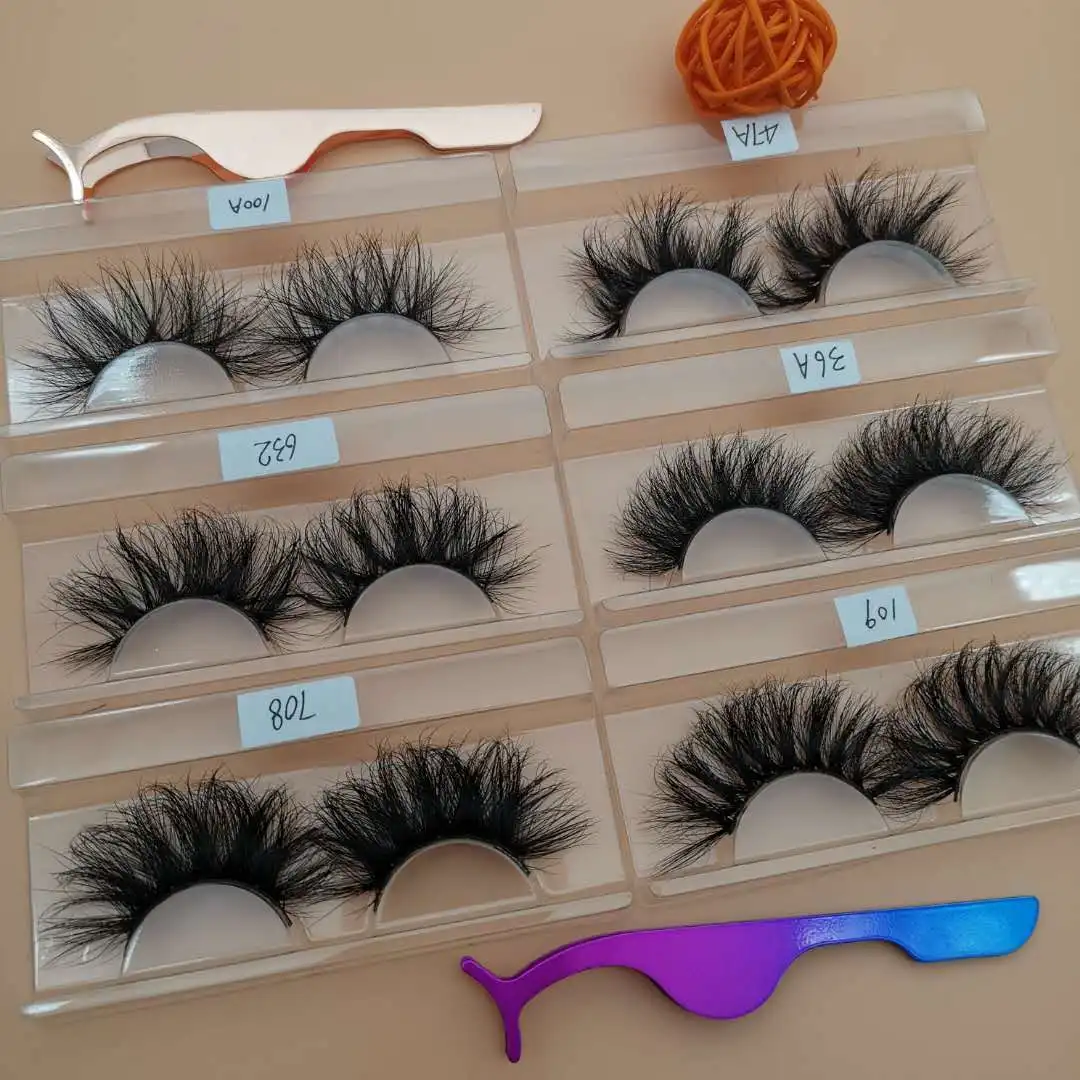 2020 Новое поступление пушистые норковые ресницы популярный стиль коробки для ресниц с индивидуальным логотипом высшее качество 100% норковые ресницы