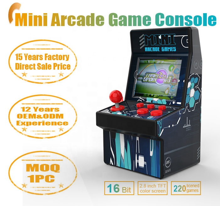 2020年人気16ビットレトロミニポケットアーケードゲーム機CT-882X