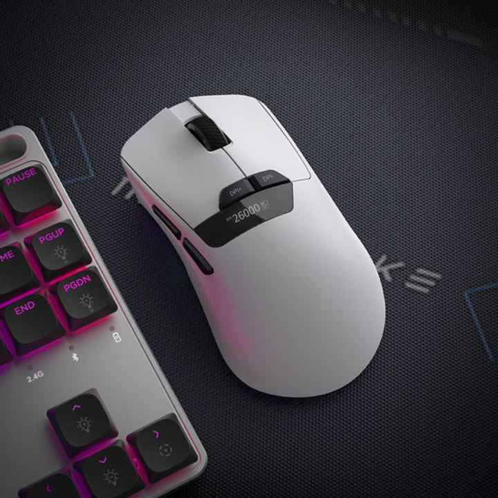 シングル8KレポートレートゲーミングマウスワイヤレスPixart3395