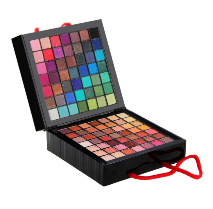 Factory direct sale RTS Needme Luxury Makeup sets with 3 level makeup powders and lip gloss blush eyebrow makeup brush sets