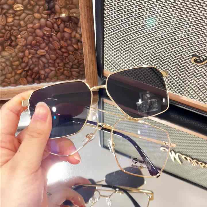 Nose Bridge Aviator Style Prescription Eyeglasses Nose Bridge Ray