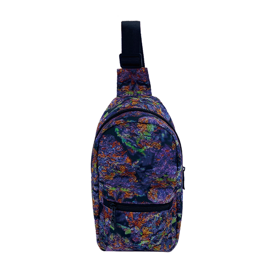 Fashion chest bag shoulder strap adjustable messenger small sling chest bag design custom chest bag over the shoulder