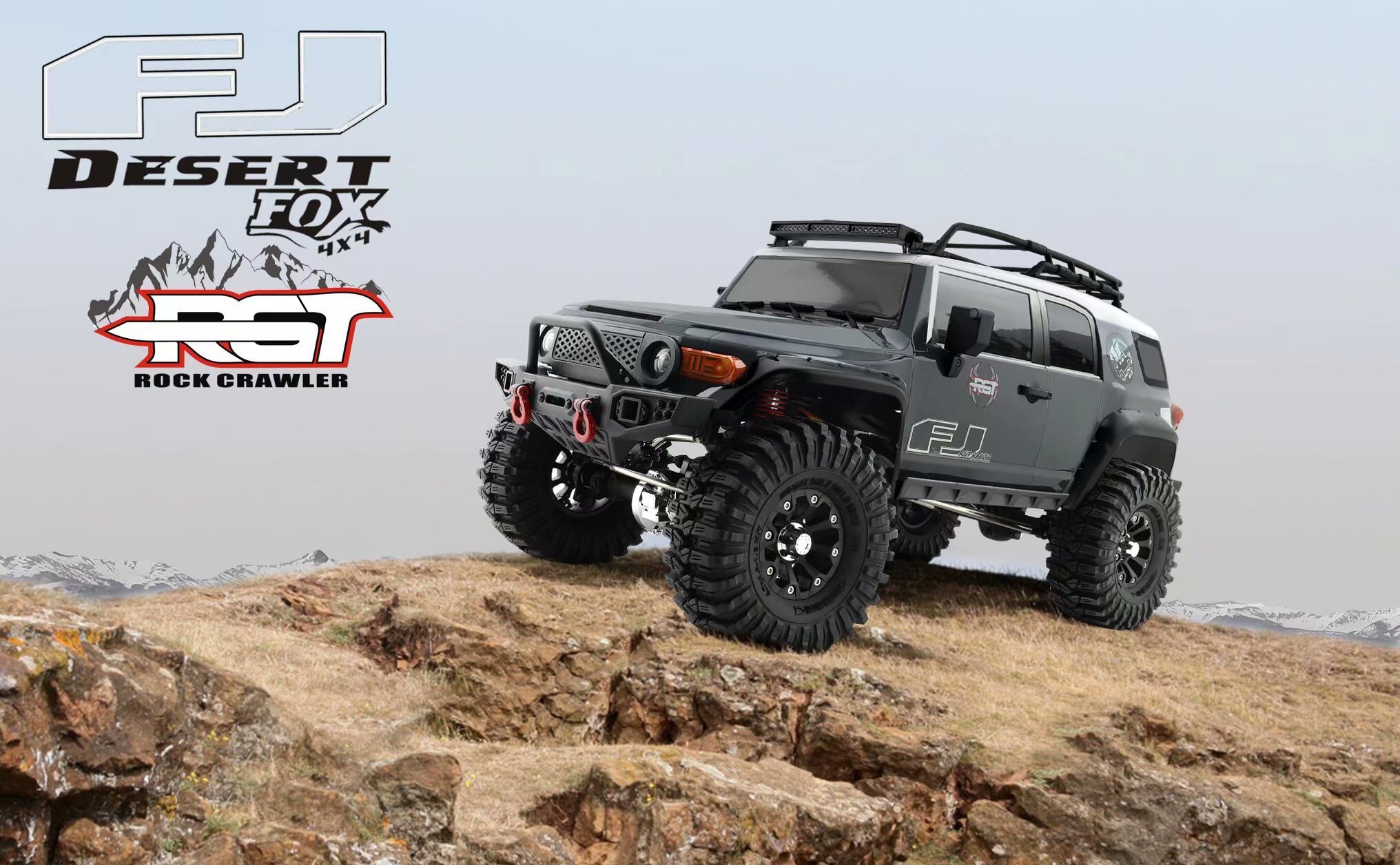 RGT EX86120 RC Car - 1/10 Scale Rock Crawler with App Control