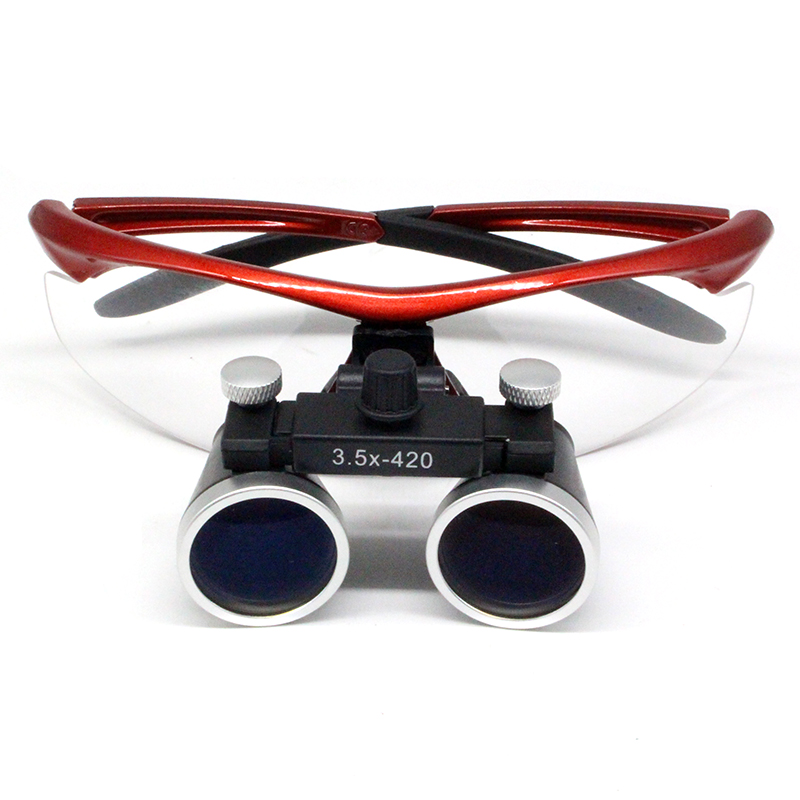 歯科ルーペ拡大手術ルーペ2.5X /3.5X両眼ルーペLED歯科ヘッドライト