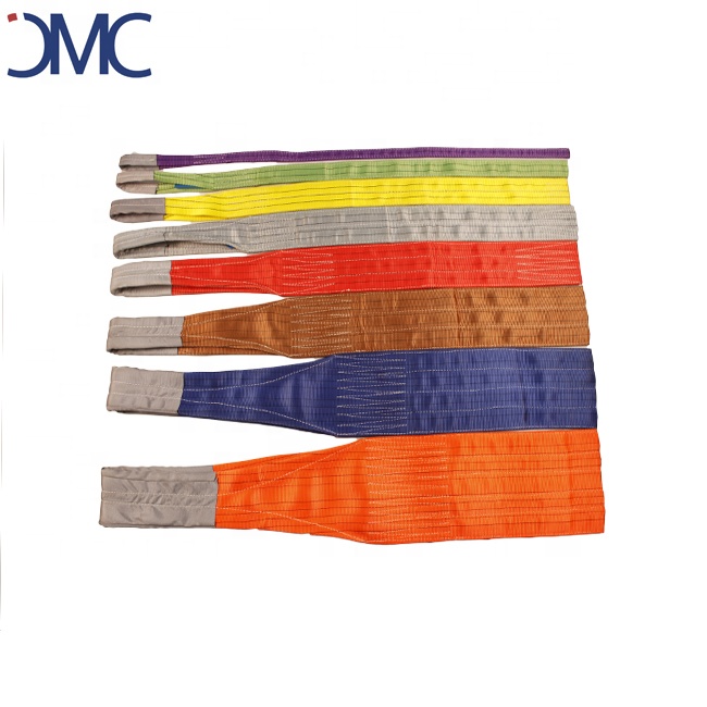 3 Ton Lift Sling Straps Duplex Webbing Lifting Flat Sling Hoist Crane Cargo Strap 2m