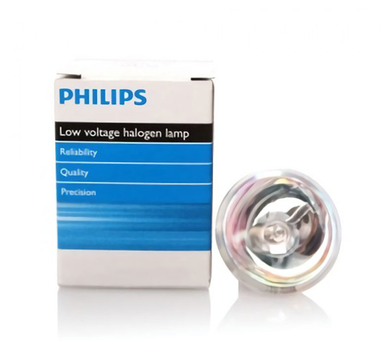 Replacement Lamp For Philips 6834FO Surgical Microscope - 12V 100W GZ6.35 Base