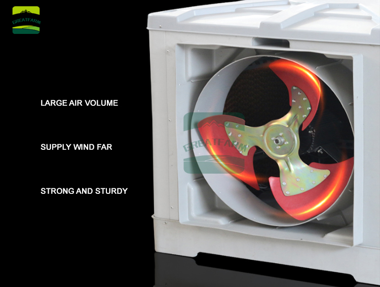 air coolers water cooling fan for farm and Livestock and poultry house air conditioner Supermarket air cooler