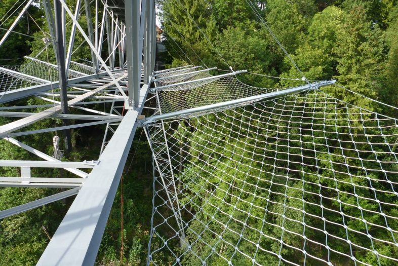 Flexible Stainless Steel 304 316 Wire Rope Mesh Net For Garden Fence