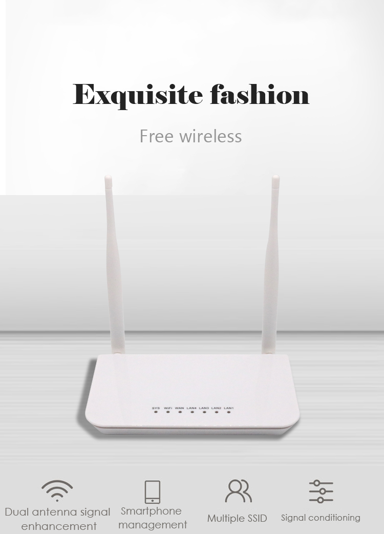 White 300Mbps Wifi Router IEEE802.11n Wireless Router