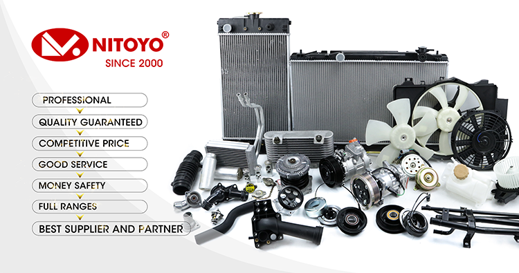 NITOYO Auto Parts 17118642742 Engine Coolant Radiator for
