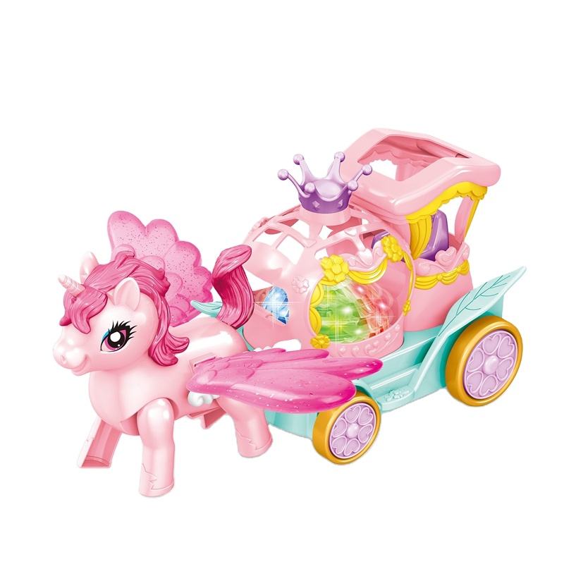 battery operated cinderella carriage