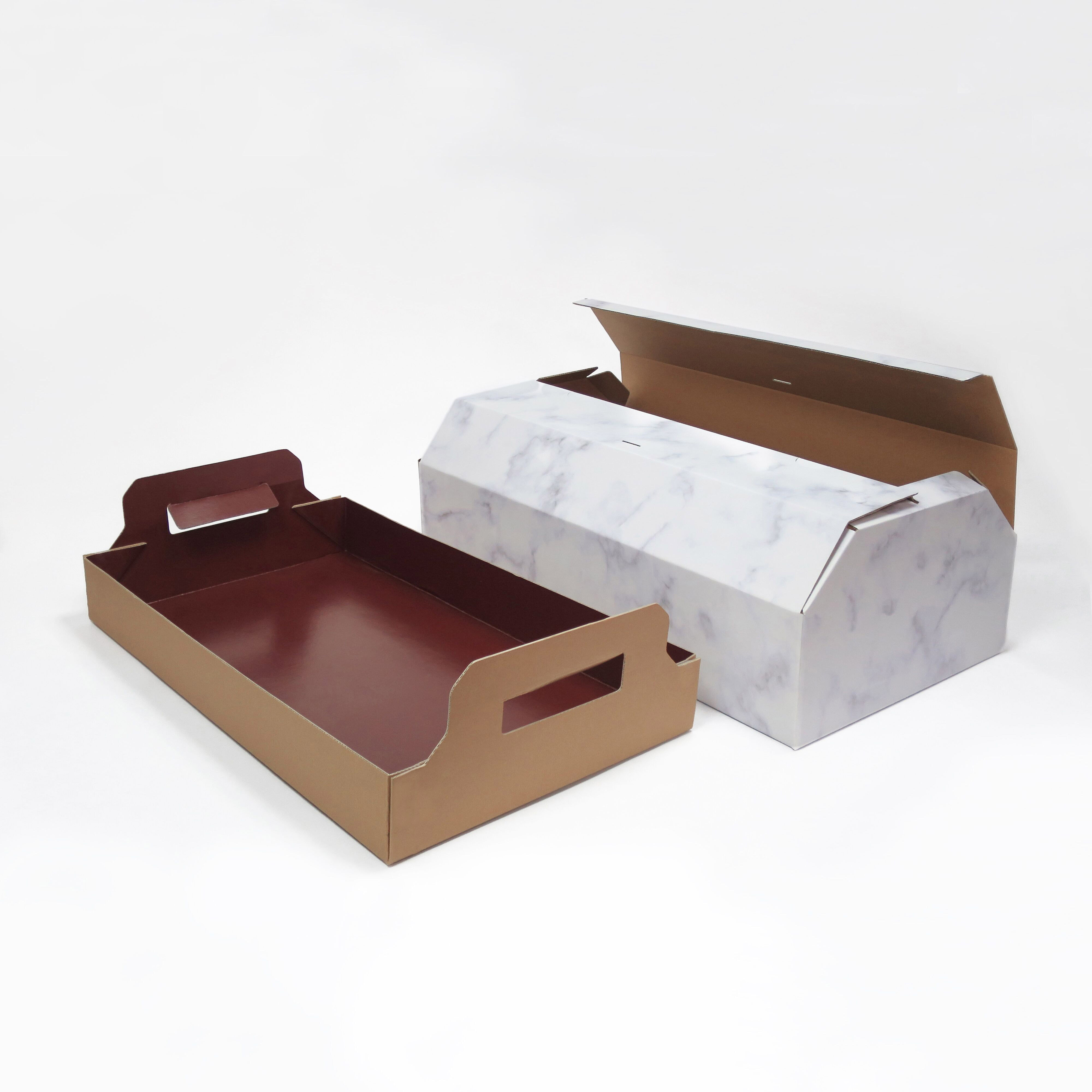 Изготовление на заказ простые складывающиеся стильные гробы картона или бумаги гробов