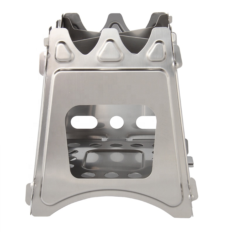 Складная деревянная горелка, портативная горелка для кемпинга, горелка для пикника, выживания, пешего туризма, уличные плиты