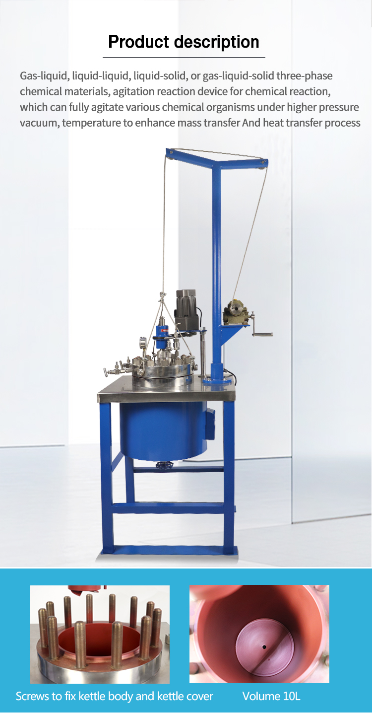 20L High Pressure Autoclave Reactor