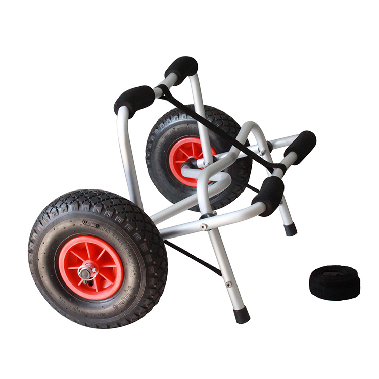 Портативный Каяк Аксессуары каноэ тележка carrier beach cart