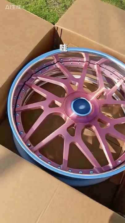 RCSR Custom Sliver 2-Piece 24 26 28 30 Inch Chrome Forged Aluminum ...