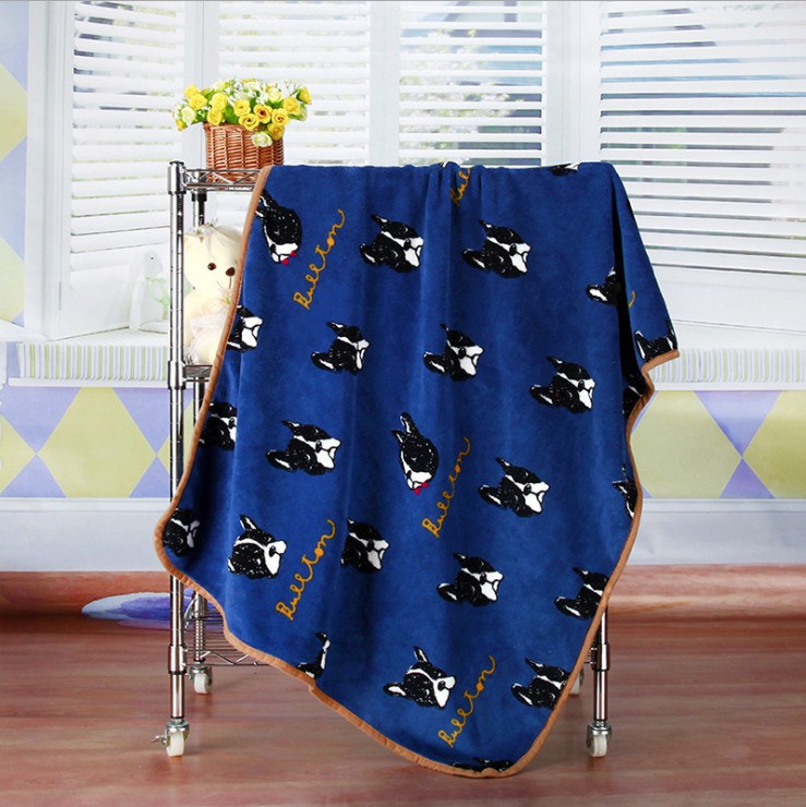 Flannel fleece blanket for baby and children