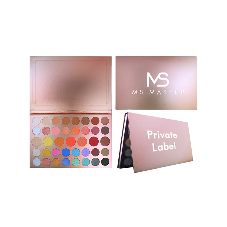Новинка 2020, высокое качество, оптовая продажа, Oem 39 цветов, пигмент, бронзовый блеск, индивидуальная дешевая палитра теней для век с фирменной торговой маркой