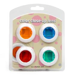 Followsun Close Up Color Lens Filter Set for Fujifilm Instax Mini 7s/ 8/8+/ 9 Instant Film, 4 Piece