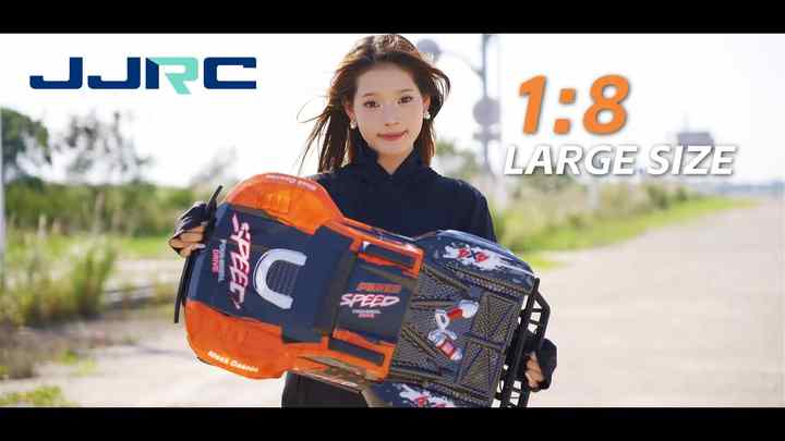 JJRC C8822 1:8 Scale Brushless Off Road RC Monster Truck, OEM