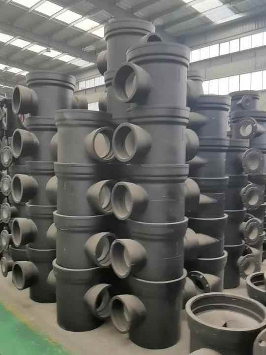 High Pressure Ductile Iron Coupling 4 Way Cross Grooved Key Clamp Pipe ...