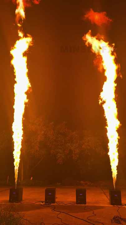 Minsenfx 8m Waterproof Dmx Fire Flame Machine For Stage Events