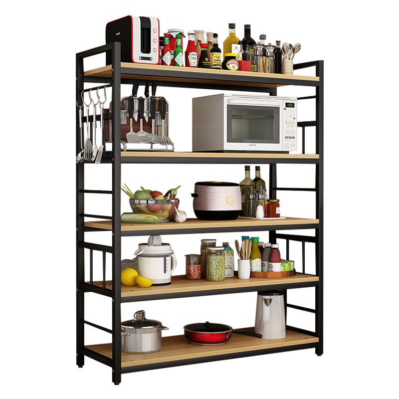 simple y duradero Estante de acero al carbono para horno de microondas color: negro multifunci/ón estante superior de cocina para sala de estar dormitorio organizador de gabinete de casa