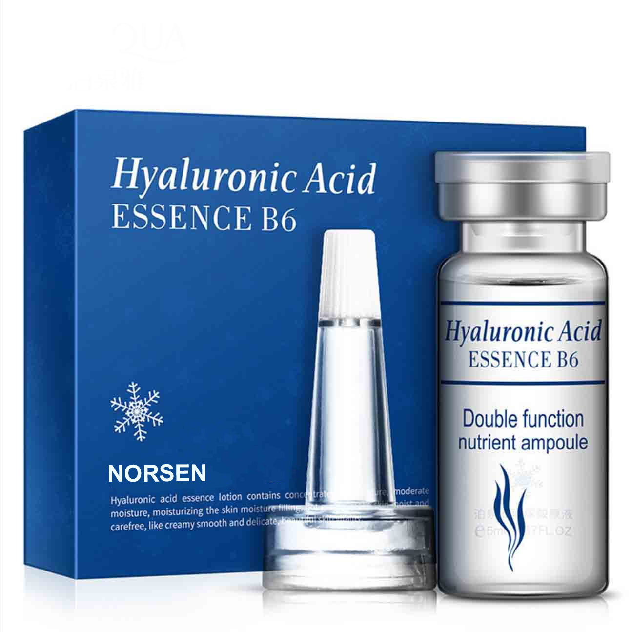 Wholesale High Quality Organic Moisturizing Hyaluronic Acid Essence B6 Set