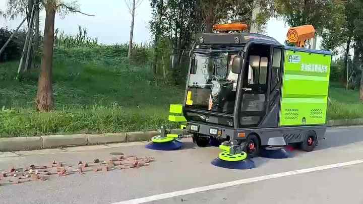 RNKJ Customizable Road Cleaning Machine - Efficient & Electric