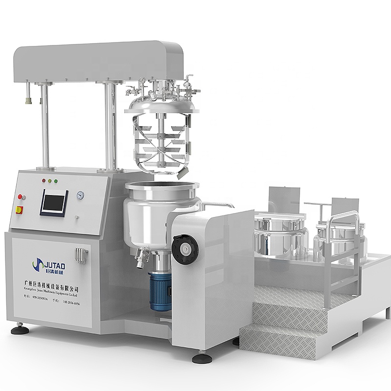 Высокопроизводительная вакуумная эмульгирующая машина, оборудование для производства косметических кремов