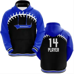 personalized baseball hoodies