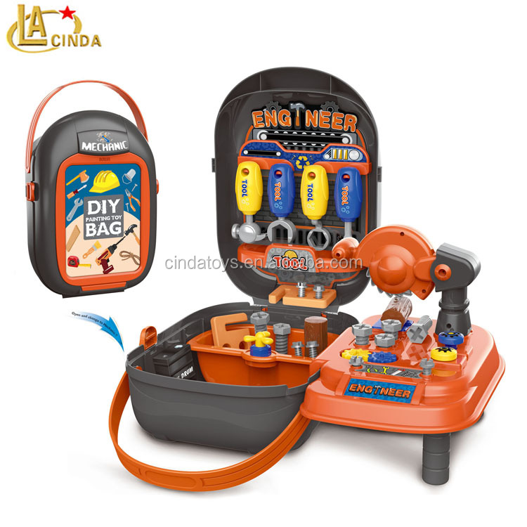 Инженерные конструкции набор инструментов для самостоятельного сумка фильтры нейтральной плотности для 37 шт пластиковые детские инструмент набор игрушек