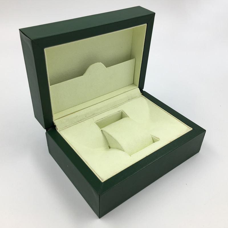 Caixa de relógio de couro de embalagem personalizada personalizada de fábrica de caixa de madeira personalizada