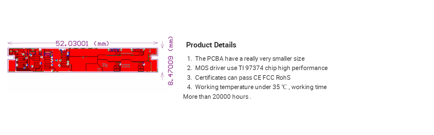 Customized Low working temperature and cheap wireless charger PCBA