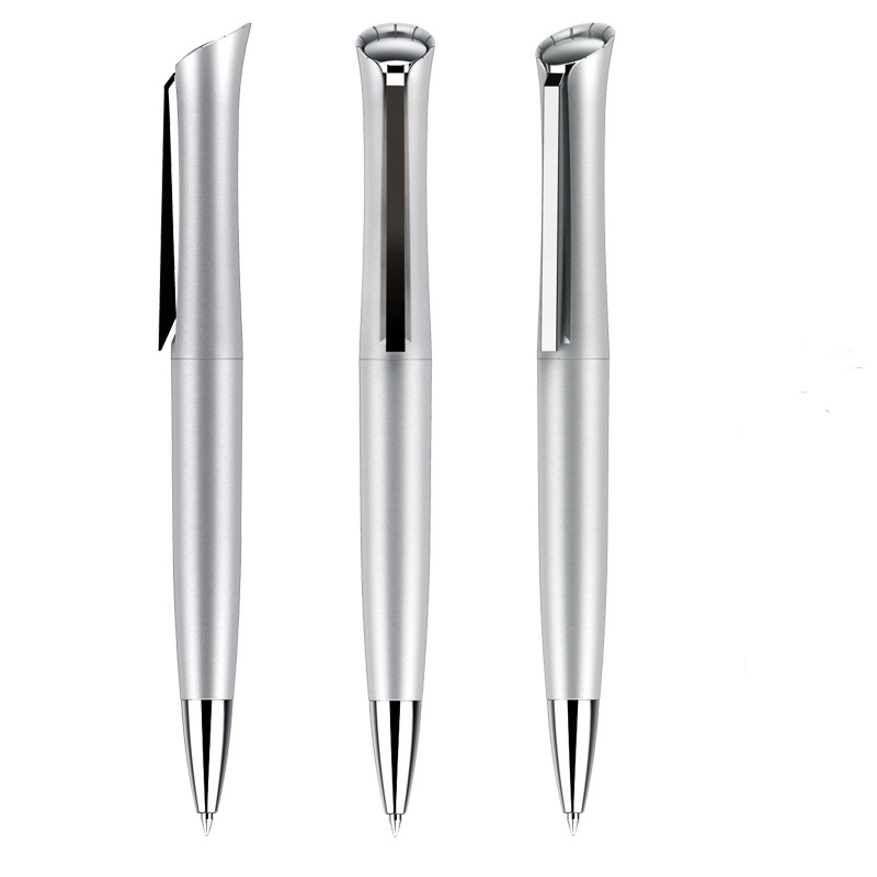 Набор канцелярских принадлежностей для офиса, шариковая ручка, заправка, металлический зажим, шариковая ручка, наконечники от производителя, логотип на заказ
