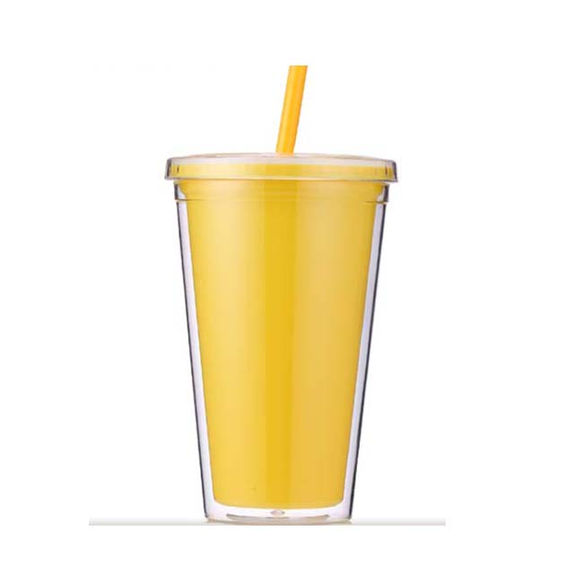 Персонализированный стакан с двойной стенкой 16 унций кружка для путешествий пластиковый стакан для напитков