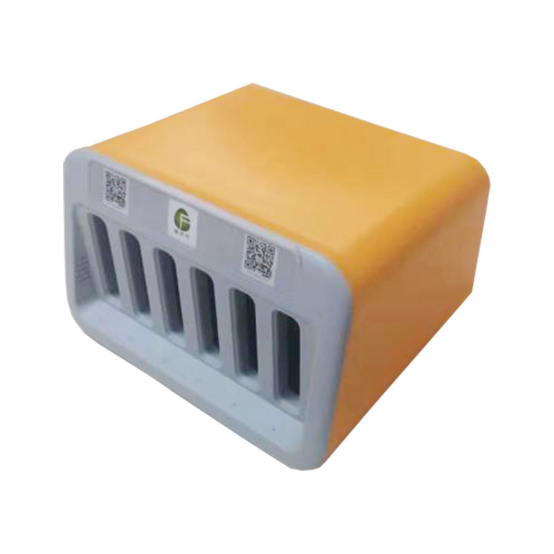 Docking station com 6 pcs aluguel de banco de potência inteligente 5000 mAh compartilhamento de bancos de energia built-in Relâmpago & Micro USB & Type C Cabos