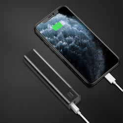 Novo 5000 mah banco de alimentação USB único 18W usb-c rápido carregamento powerbank para o telefone
