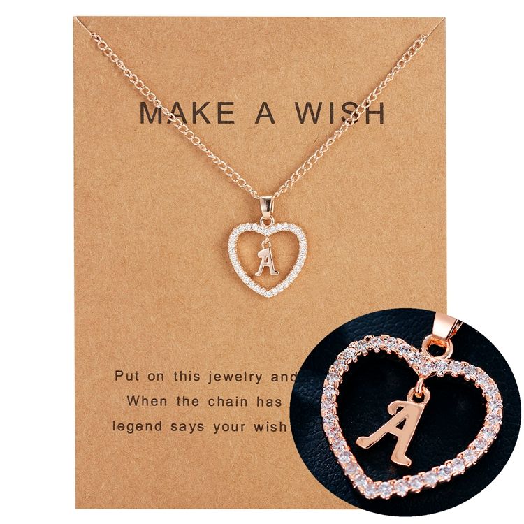personalised girls necklace