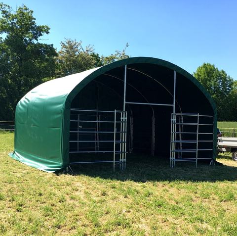 动物帐篷牲畜马庇护所