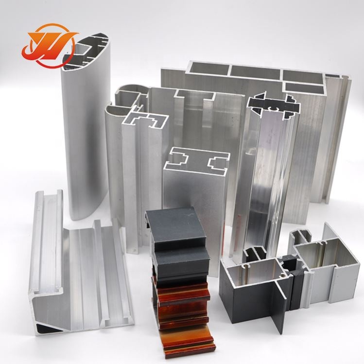 Janelas e portas de Construção quadro de extrusão de alumínio perfis de extrusão da liga de alumínio da janela preço fabricante