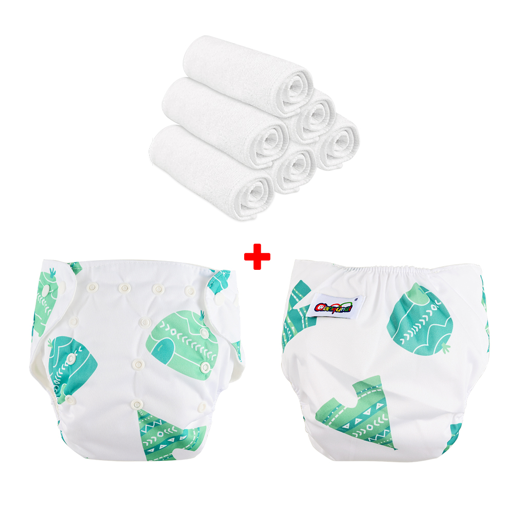 Прямая поставка с завода, специальный дизайн, двухрядный подгузник с застежкой, подгузник для малышей из Китая