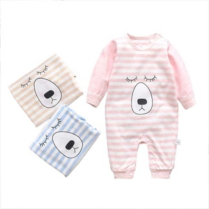 Organic cotton long sleeve closed crotch overalls for infants and young children