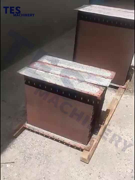 Diesel Engine Genset Radiator Copper Tube Aluminum Fin Heat Exchanger ...
