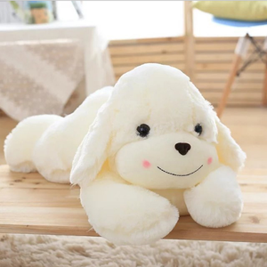 かわいくて安全な白い犬のぬいぐるみおもちゃ ギフトに最適 Alibaba Com