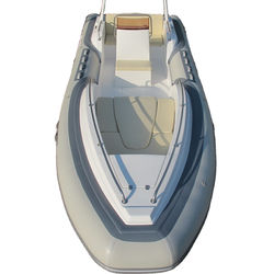 RIB 730 Deep V Hypalon RIB Inflatable Rigid Boat with Outboard Engine Occasion Lakes & Rivers