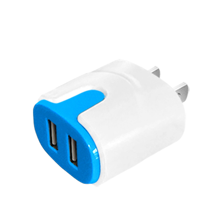 Прочный Двойной Домашней электроники с разъемами стандартов США/ЕС штекер 2 порта USB для зарядки мобильных телефонов, зарядное устройство для путешествий для iphone samsung huawei Oppo