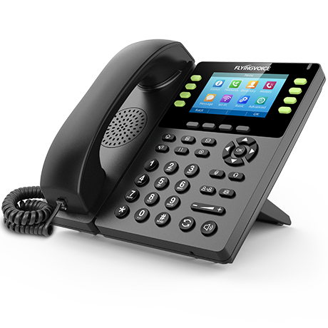 8 Lines Gigabit IP Phone Business IP Phone Flyingvoice FIP14G